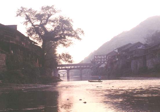 Xichehe covered bridge